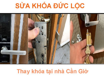 Thay khóa tại nhà Cần Giờ
