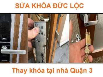 Thay khóa tại nhà Quận 3